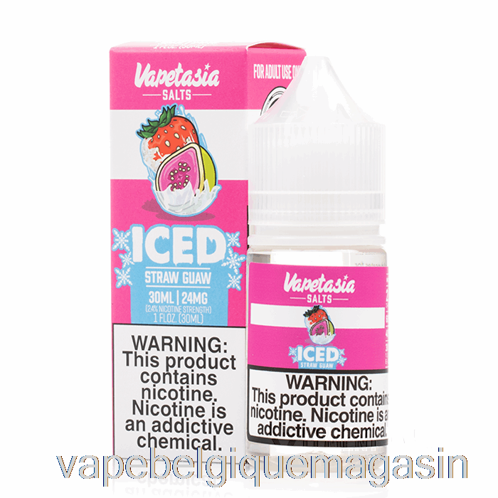 Vape Shop Bruxelles Guaw De Paille Glacée - Sels De Vapetasia - 30ml 24mg